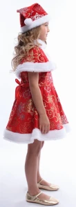 Маскарадный костюм «Мисс Санта» для девочек