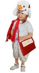 Карнавальный костюм Снеговик «Гоша» детский