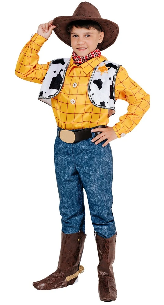 Детский карнавальный костюм Ковбой «Вуди» для мальчиков