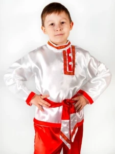 Русская Народная Рубаха «Косоворотка Данила» для мальчиков