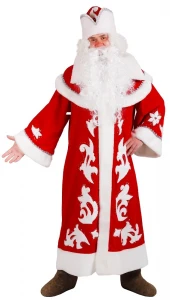 Новогодний костюм Дед Мороз «Морозко» для взрослых