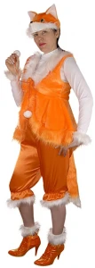 Карнавальный костюм «Лисица» женский