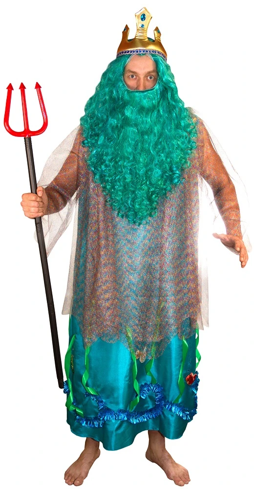 Карнавальный костюм «Нептун» для взрослых
