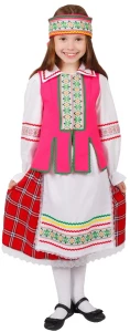 Детский Национальный костюм «Белорусский» для девочек