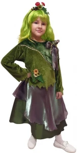 Карнавальный костюм Кикимора «Лесная» для девочек