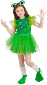 Карнавальный костюм «Лягушка» для девочек