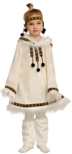 Карнавальный костюм Северных народов «Чукча» для девочек