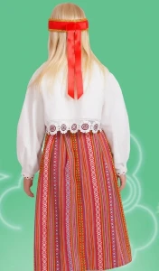 Карнавальный костюм «Эстонка» для девочек