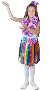 Карнавальный костюм «Гавайский» для девочек