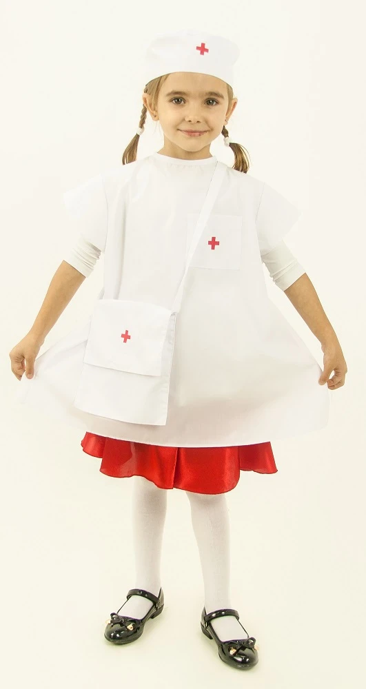 Маскарадный костюм «Медсестра» для девочек