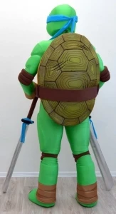 Аниматорский костюм Черепашка-Ниндзя «Леонардо» для взрослых