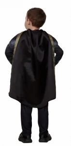 Карнавальный костюм «Чёрный Адам» (с мускулами) детский