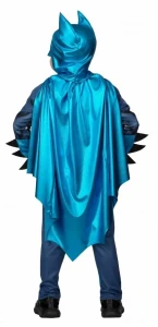 Маскарадный костюм «Бэтмен» в синем (с мускулами) детский