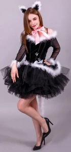Карнавальный костюм «Кошка» женский