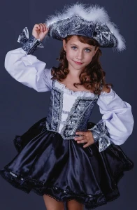 Карнавальный костюм «Пиратка» для девочки