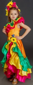 Карнавальный костюм «Бразильянка» для девочки