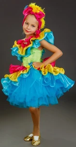 Карнавальный костюм «Бразильский» для девочки