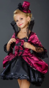 Маскарадный костюм «Вампиресса» для девочки