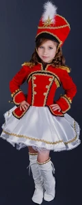 Карнавальный костюм «Мажоретка» для девочки