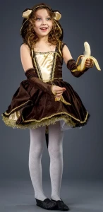 Карнавальный костюм «Обезьянка» для девочки