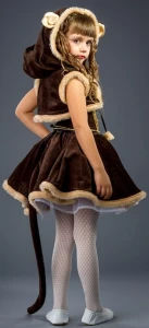 Карнавальный костюм «Обезьяна» для девочки
