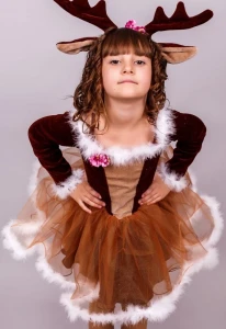 Детский костюм «Олень» для девочки