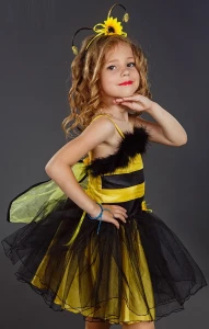 Маскарадный костюм «Пчёлка» для девочки