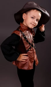 Маскарадный костюм «Разбойник» для мальчика