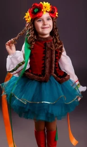Карнавальный костюм «Украинский» для девочки