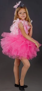 Карнавальный костюм Птица «Фламинго» для девочки