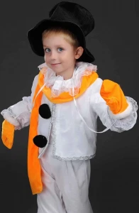 Карнавальный костюм «Снеговик» для мальчика