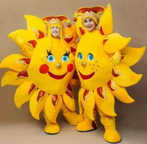 Аниматорский костюм «Солнце» для взрослых