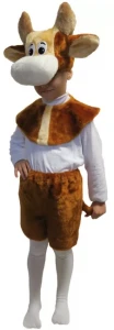 Маскарадный костюм «Бык» (мех) для мальчиков