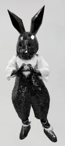 Зеркальный костюм «Кролик» для взрослых