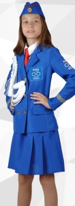 Карнавальный костюм «Юный Инспектор Движения» для девочек