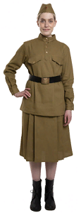 Военные костюмы для женщин