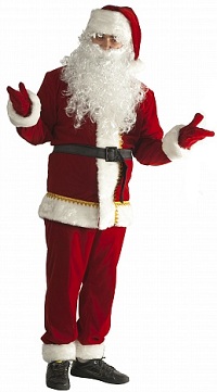 Новогодние костюмы Санта Клауса для взрослых