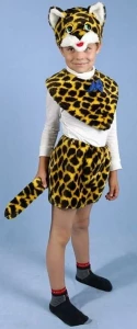 Детский карнавальный костюм «Котик» для мальчиков и девочек