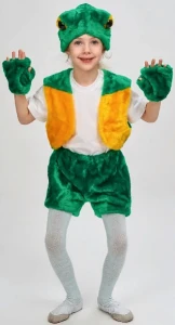 Детский карнавальный костюм «Лягушонок» для девочек и мальчиков
