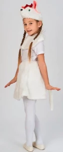 Детский карнавальный костюм «Мышка» для девочек