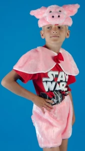 Детский карнавальный костюм «Поросёнок» для мальчиков и девочек