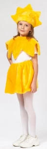 Детский карнавальный костюм «Солнышко» для девочек