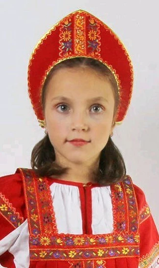 Русский народный кокошник для девочки