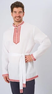 Рубаха фольклорная «Косоворотка» мужская для взрослых