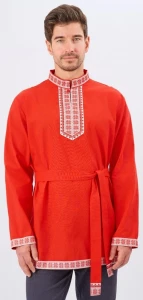 Рубаха фольклорная «Косоворотка» мужская для взрослых