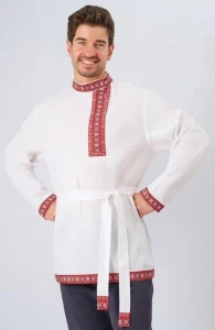Рубаха фольклорная «Косоворотка» мужская для взрослых