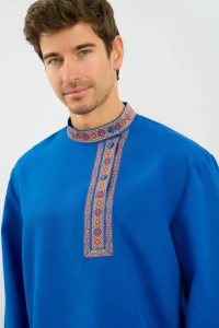 Рубаха фольклорная «Косоворотка» мужская для взрослых