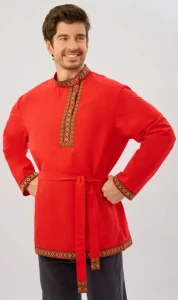 Рубаха фольклорная «Косоворотка» мужская для взрослых