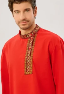 Рубаха фольклорная «Косоворотка» мужская для взрослых