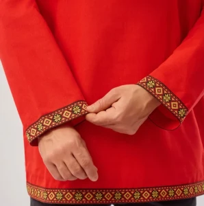 Рубаха фольклорная «Косоворотка» мужская для взрослых